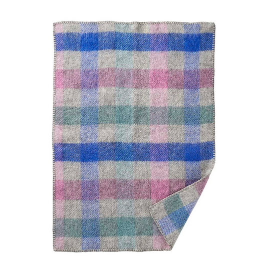 Wool Baby Blanket Gotland Multi By Klippan