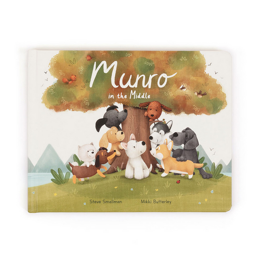Munro in the Middle Book by Jellycat
