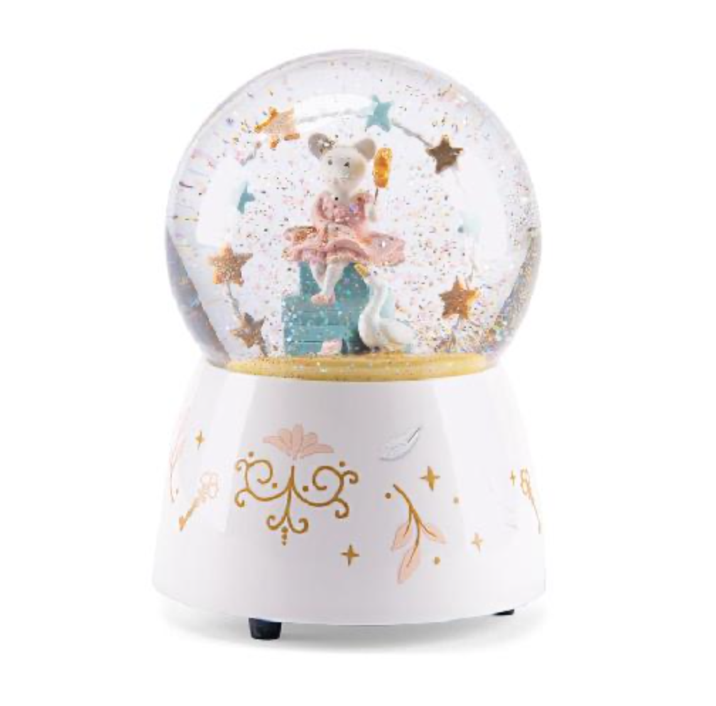 Petite Ecole De Danse - Musical Snow Globe By Moulin Roty
