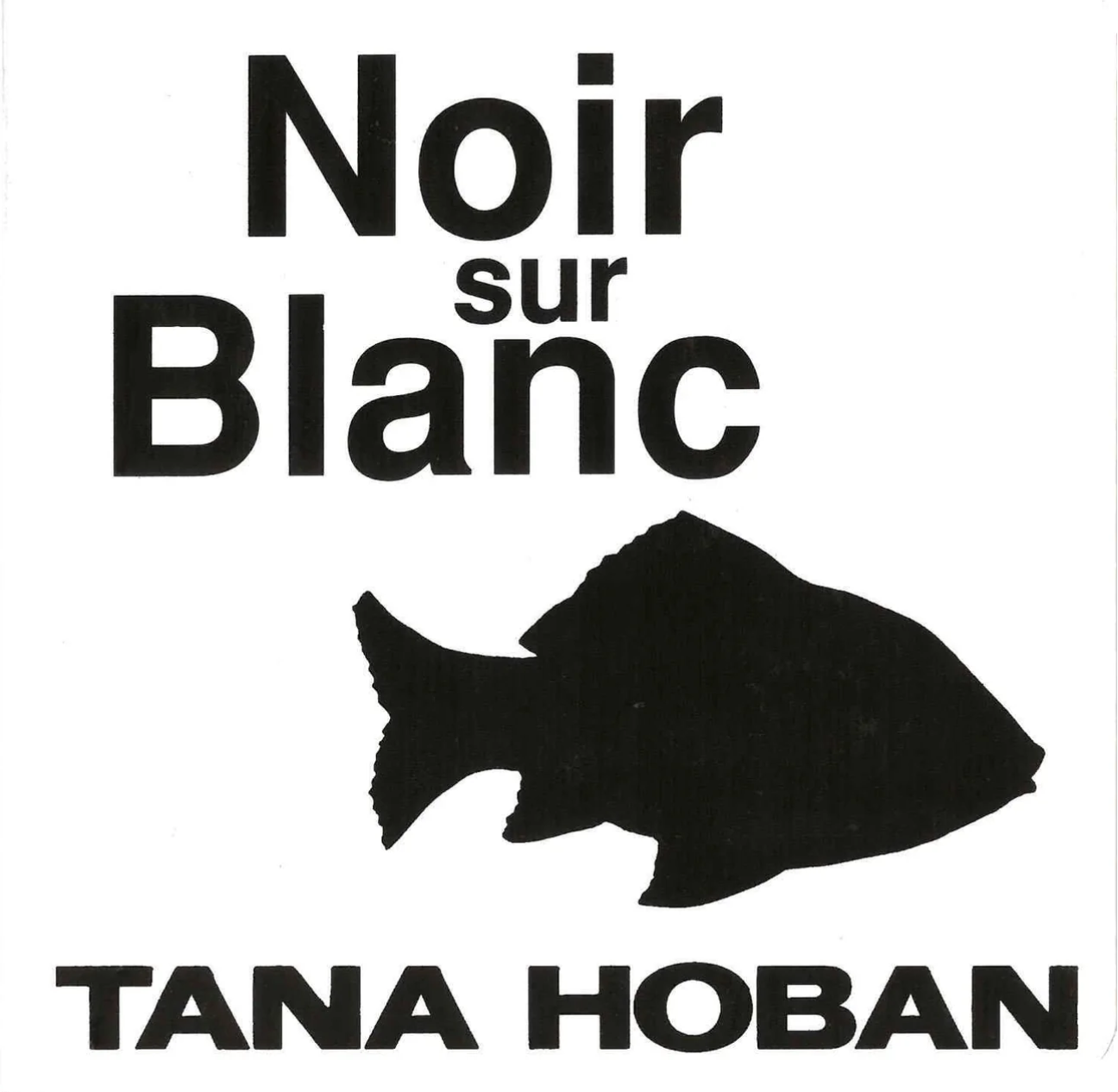 Noir sur Blanc BB by Tana Hoban