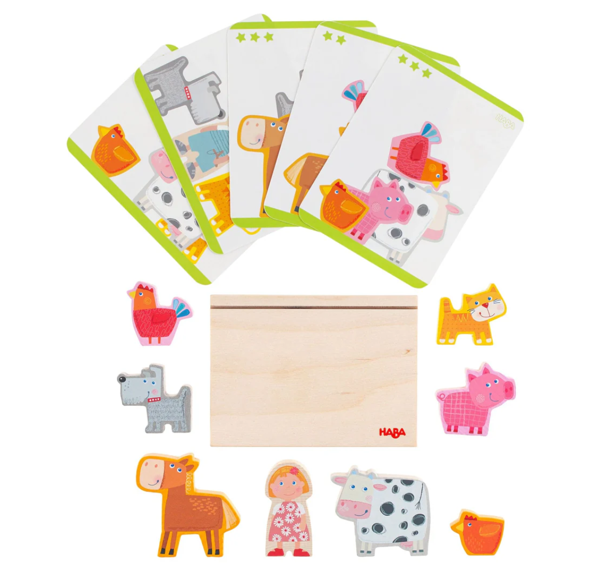 On the Farm Stacking Toy by Haba