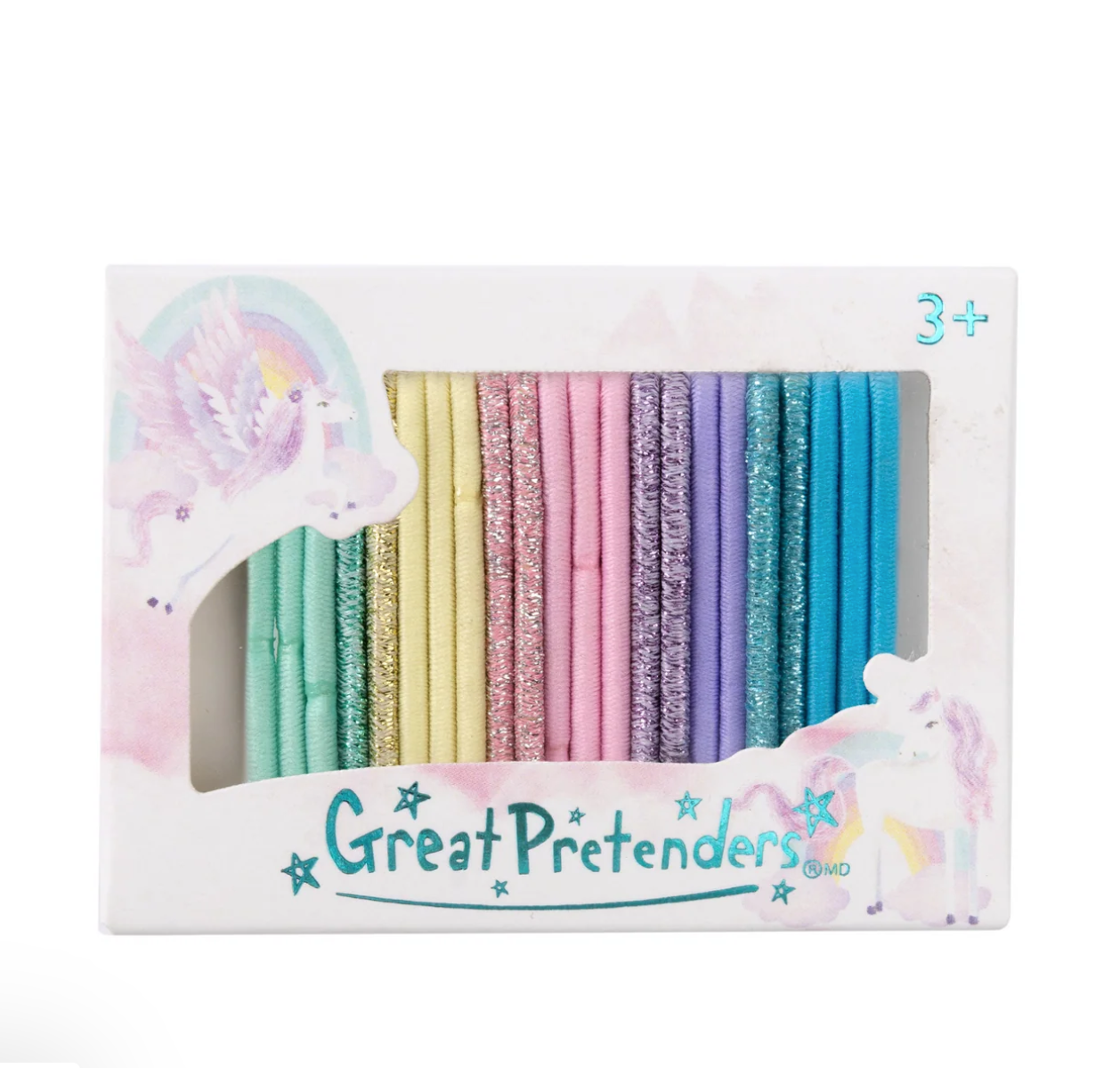Over the Rainbow Hairties by Great Pretenders