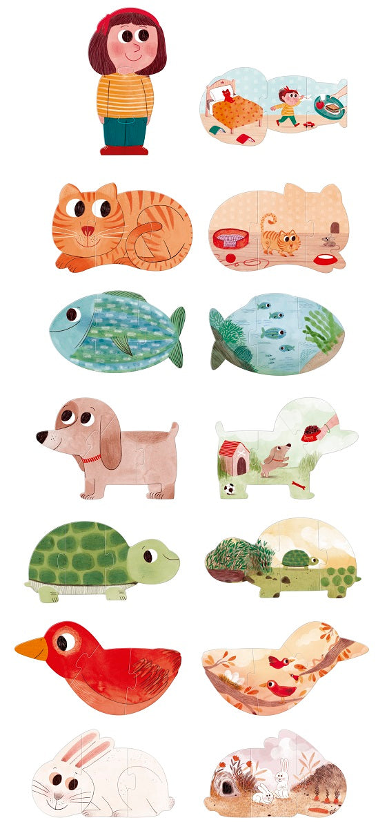 Puzzle - I Love My Pets By Londji