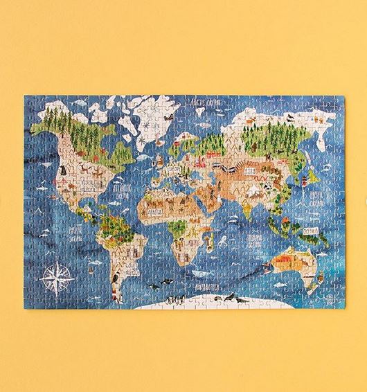 Micropuzzle - Discover the World 600pc By Londji