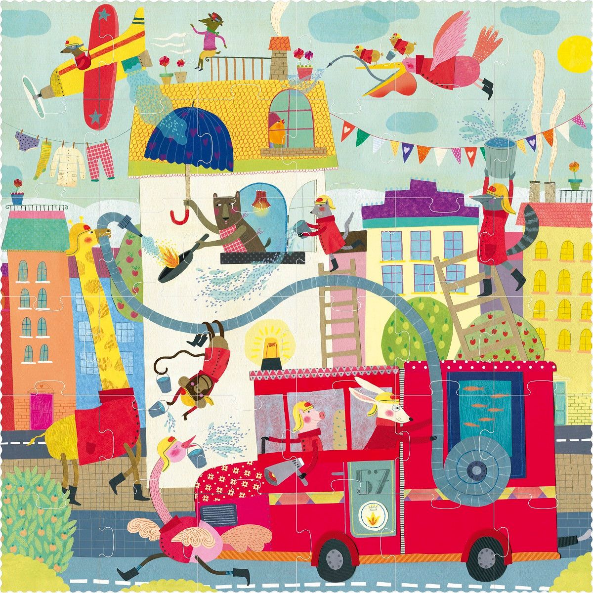 Puzzle - I Want To Be Firefighter By Londji