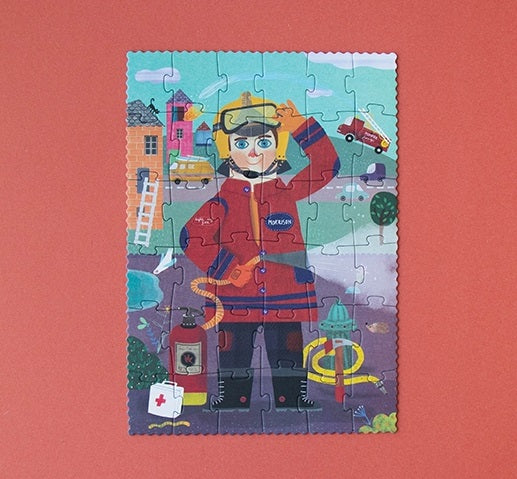 Pocket Puzzle - Firefighter  By Londji
