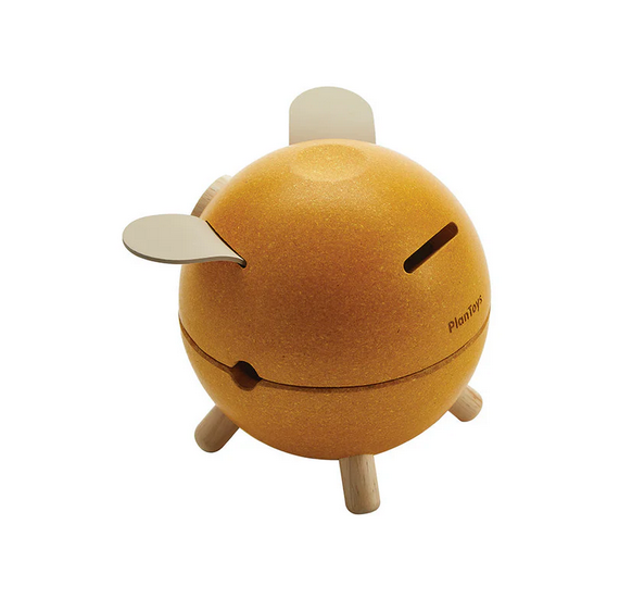 Piggy Bank Yellow - Orchard by Plan Toys