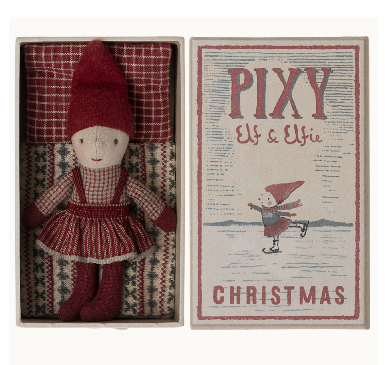 Pixy Elfie in matchbox by Maileg