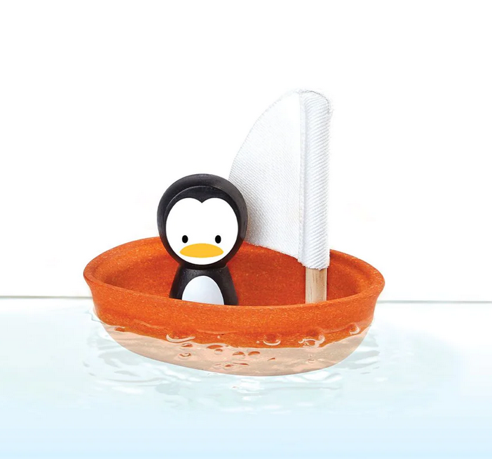 Plan Toys Sailing Boat - Penguin