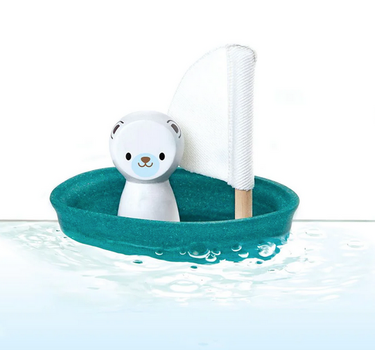 Plan Toys Sailing Boat - Polar Bear