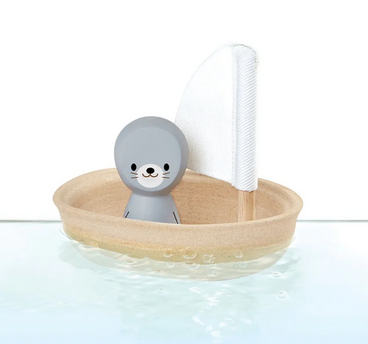 Plan Toys Sailing Boat - Seal