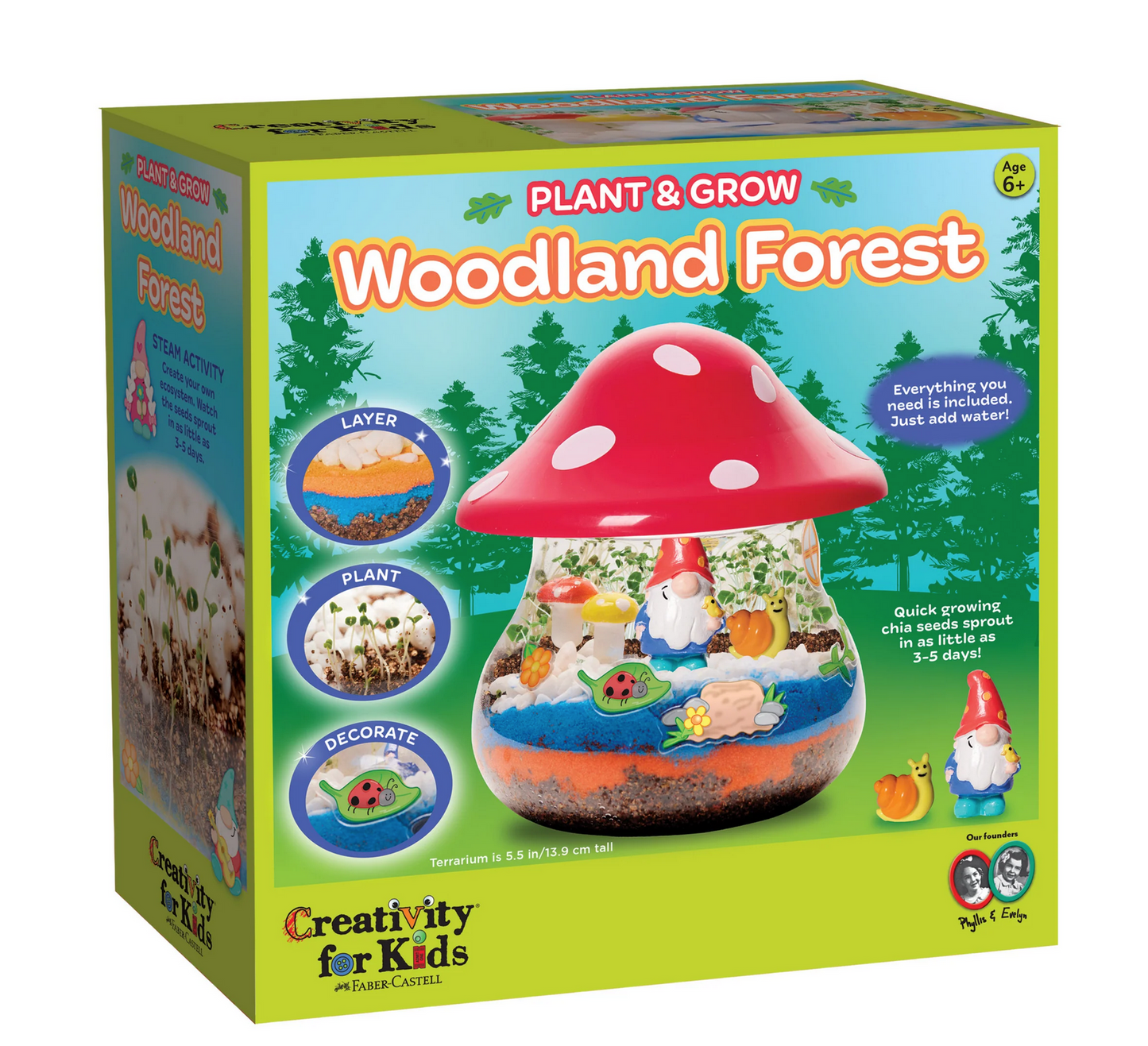 Plant and Grow Woodland Forest by Faber-Castell