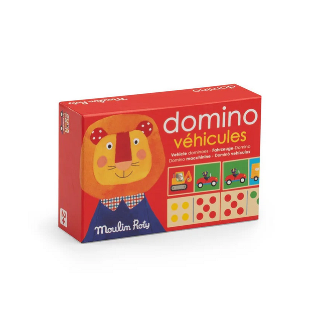 Popipop - Set of Wooden Dominoes by Moulin Roty