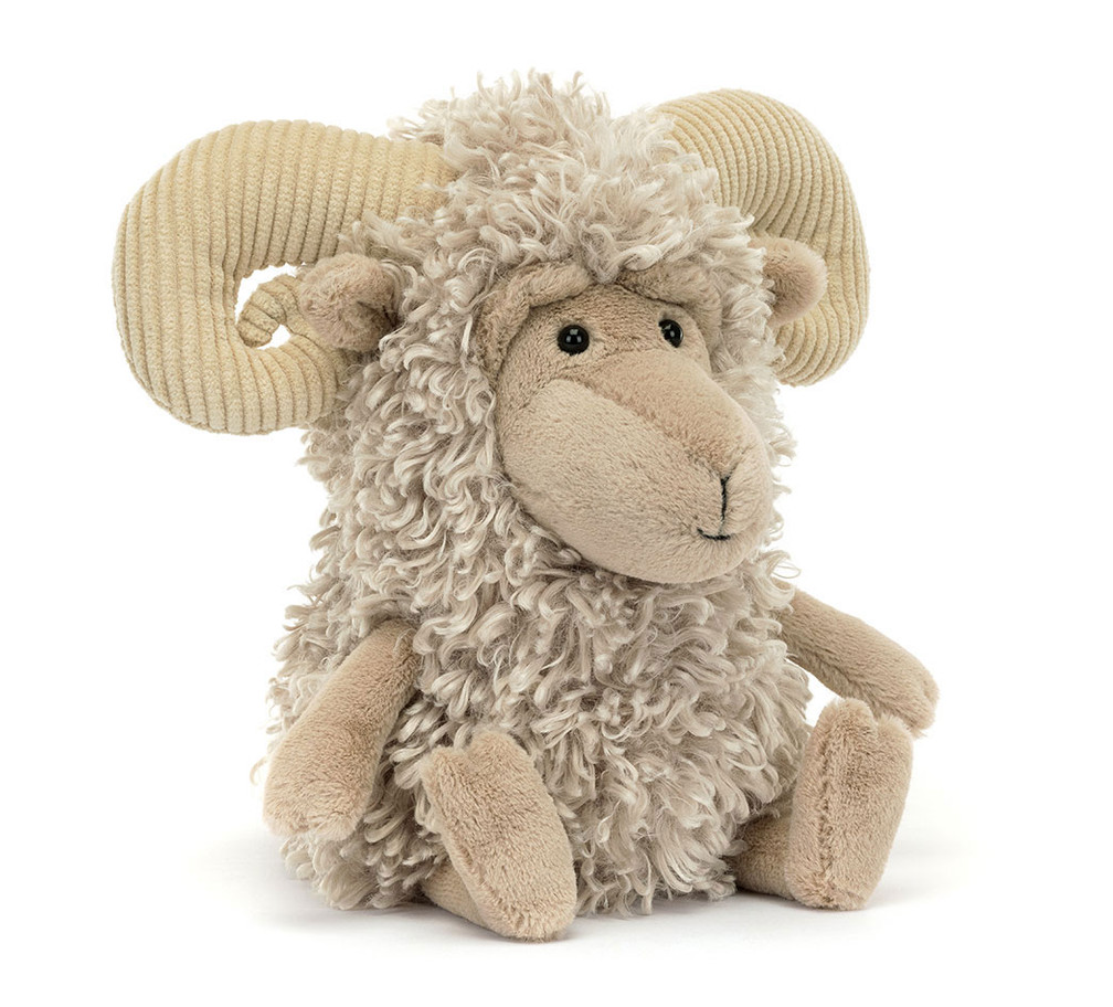  Ramsley Sheep ひつじ 羊 rum ぬいぐるみ Ramsley Sheep by Jellycat – Kazka Toys