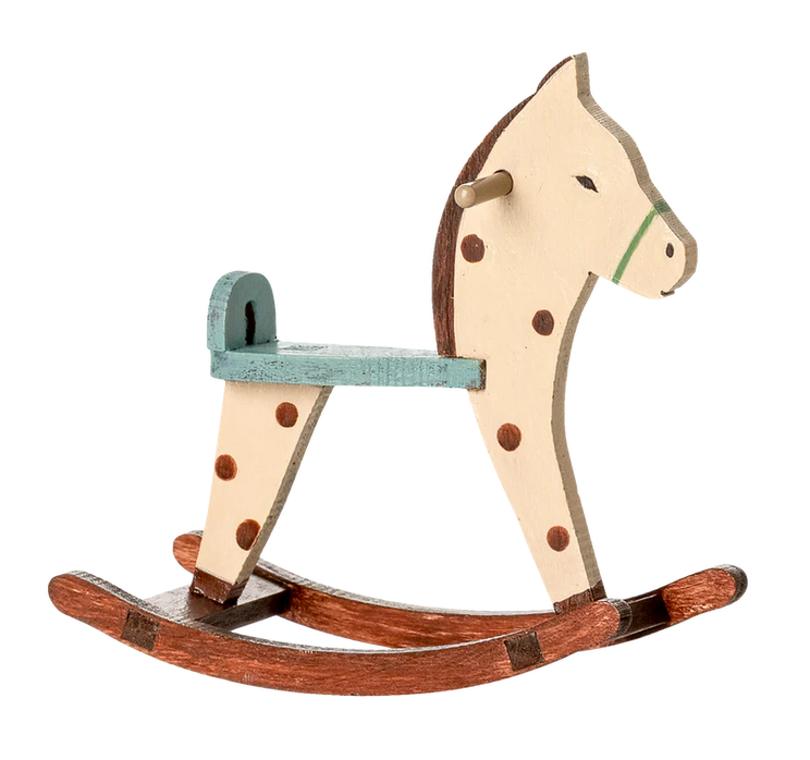 Rocking horse, Mouse-Spotted by Maileg