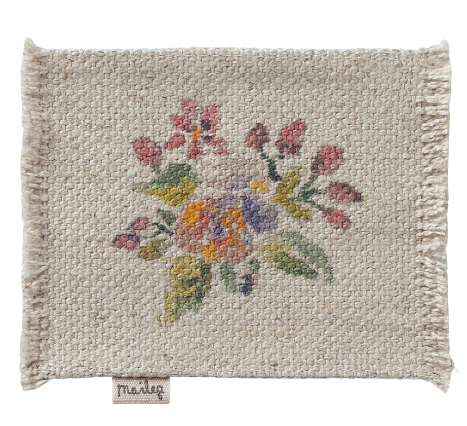 Rug, Flowers - Small by Maileg