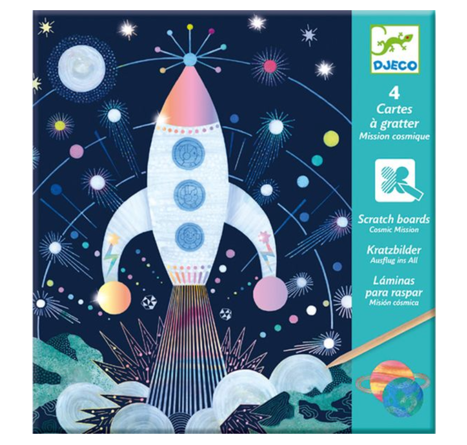 Scratch cards / Cosmic mission by Djeco