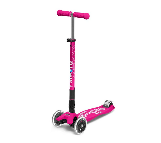 MICRO Maxi (5-12 Years) Deluxe Foldable LED Pink