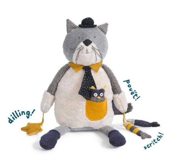 Moulin Roty - Moustaches - Activity Cat