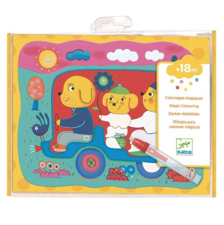 Magic Colouring / Hidden on the road by Djeco