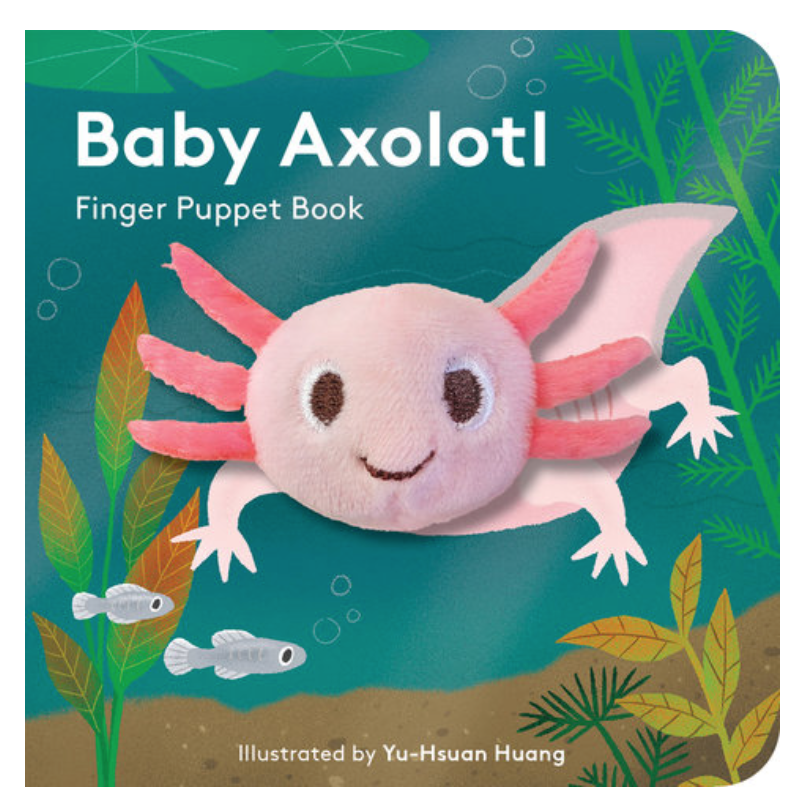 Baby Axolotl: Finger Puppet Book