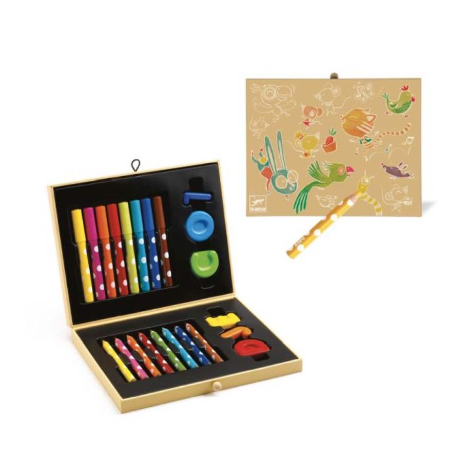 Box of colours for toddlers by Djeco