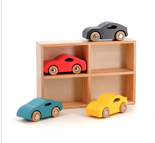 Super Cars Set of 4 by Vilac