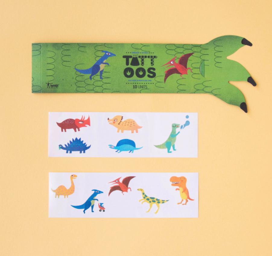 Tattoos - Dinosaur By Londji