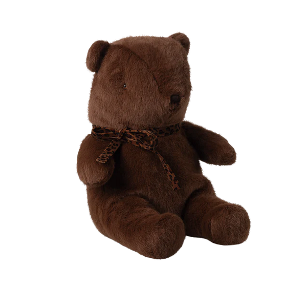 Teddy bear plush, Medium - Dark chocolate by Maileg