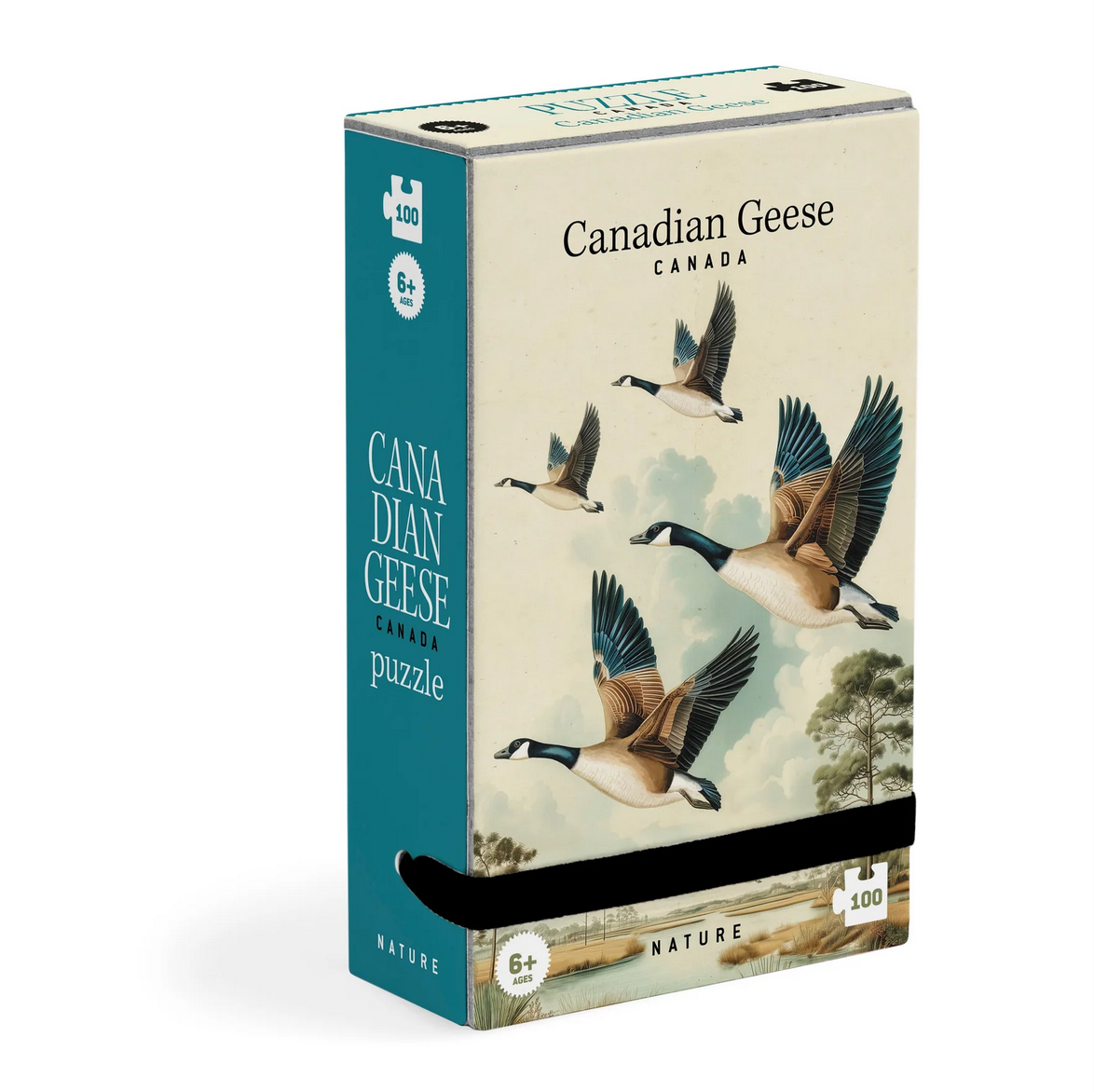 Tiny Puzzle Canadian Geese Canada Nature by Londji