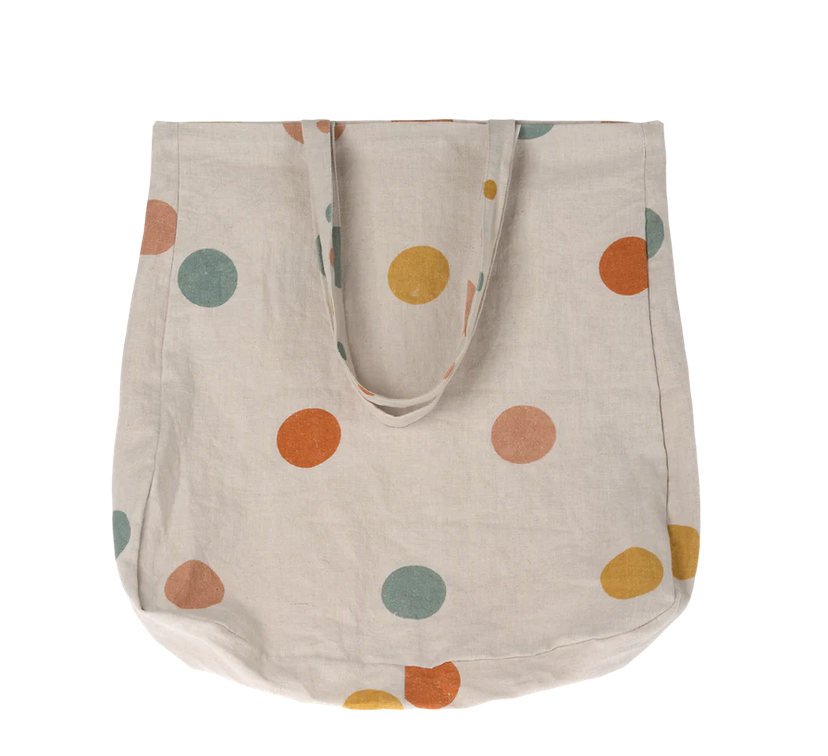 Tote Bag, Multi dots - Large by Maileg