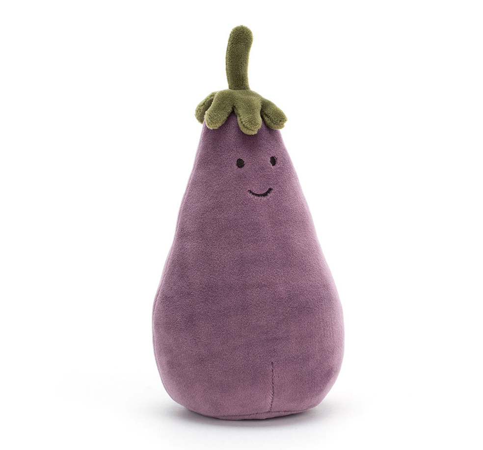 Vivacious Vegetable Aubergine by Jellycat