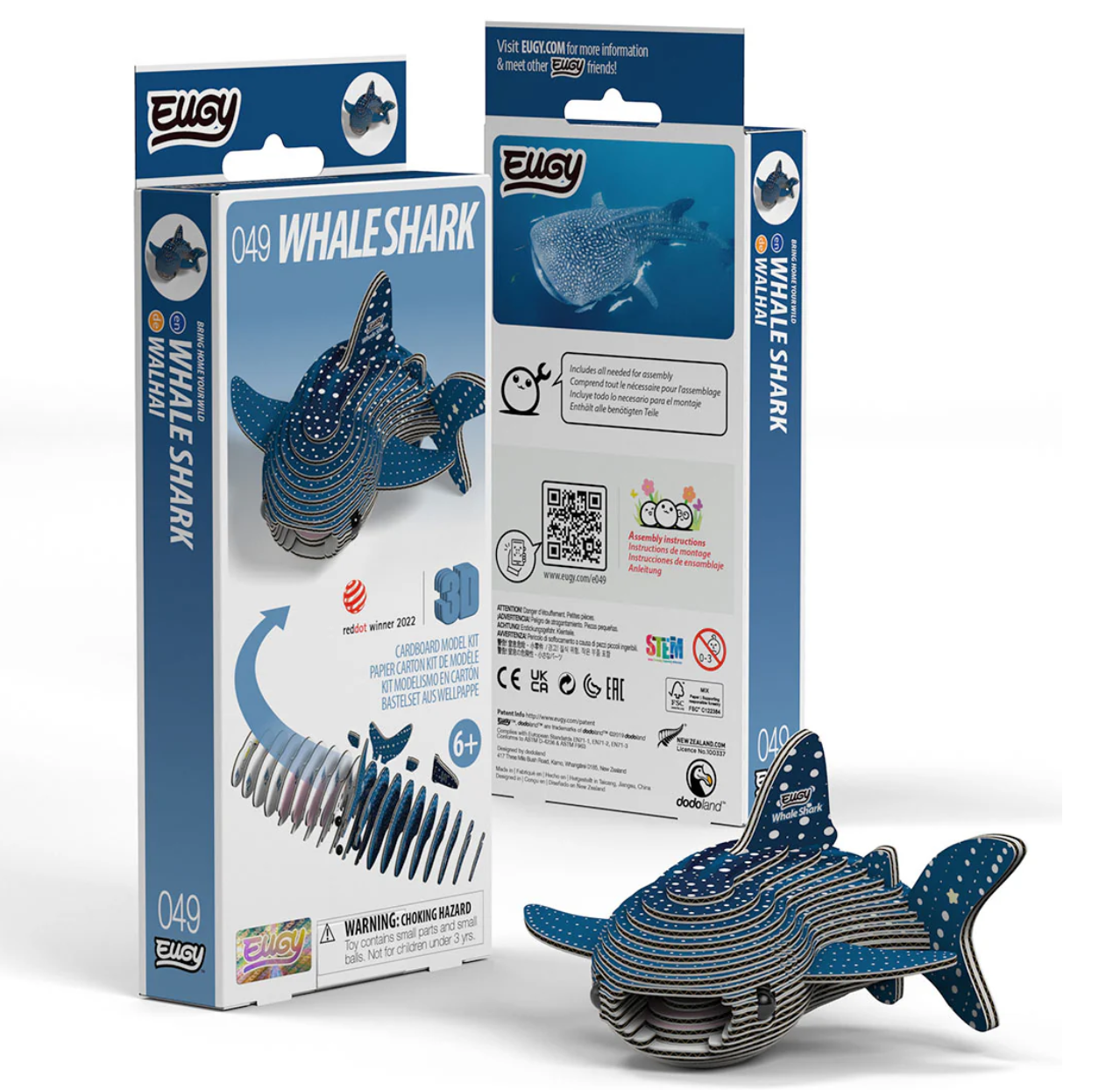 Eugy 3D Puzzle Whale Shark