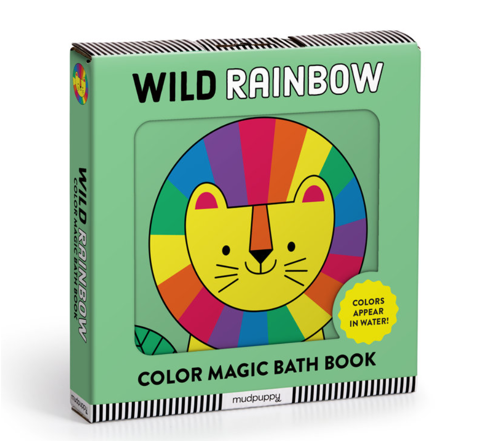 Wild Rainbow Color Magic Bath Book