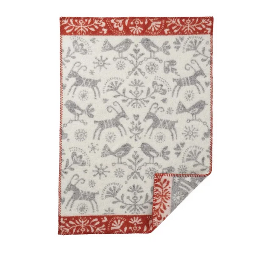 Wool Blanket Joy Baby By Klippan