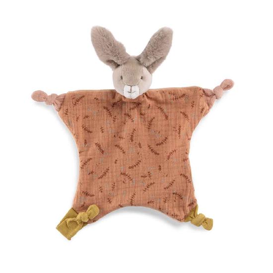 Trois Petits Lapins - Clay Rabbit Cuddle Toy By Moulin Roty