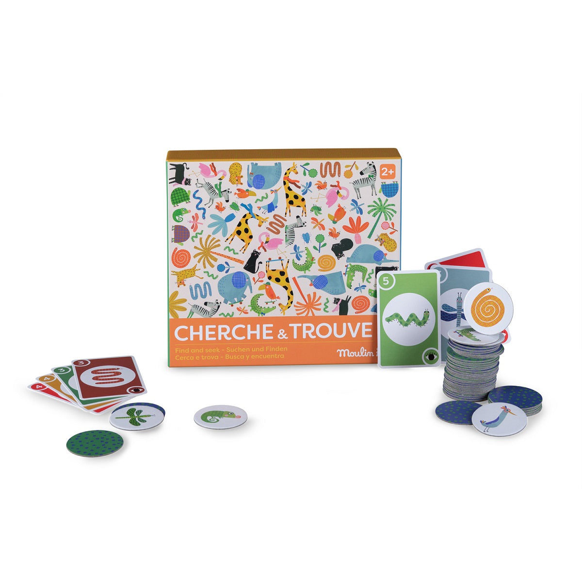 Les Toupitis - Find And Seek Game  By Moulin Roty