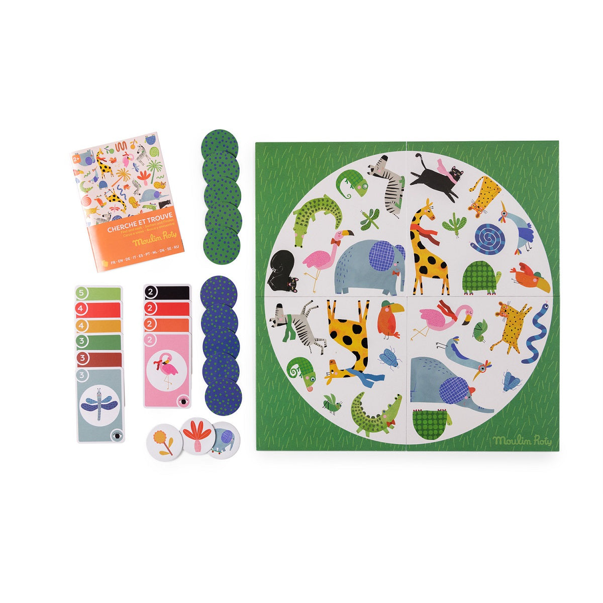 Les Toupitis - Find And Seek Game  By Moulin Roty