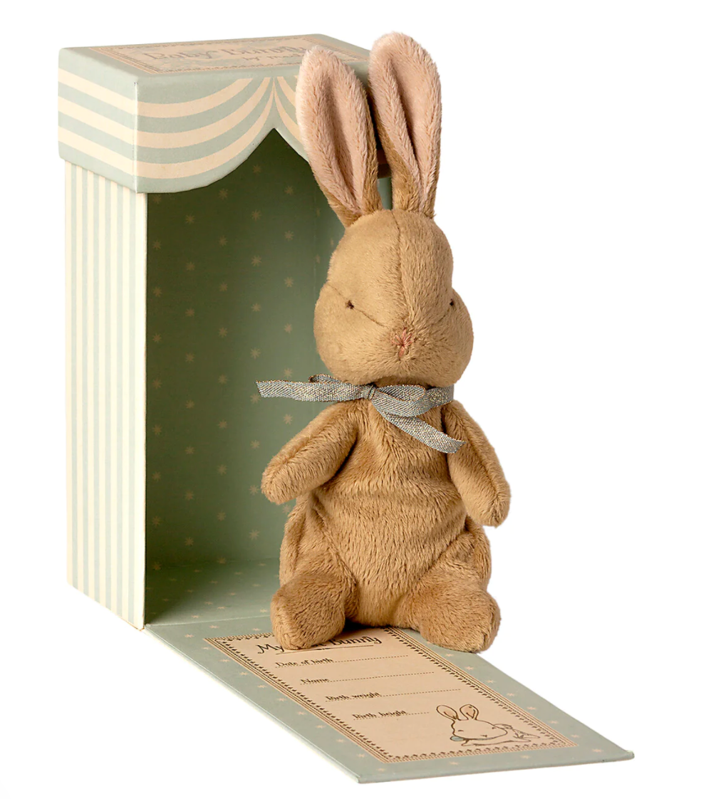 Maileg - My First Bunny, Light Blue
