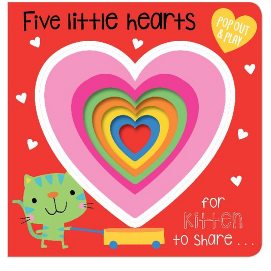 Five Little Hearts Pop Out and Play