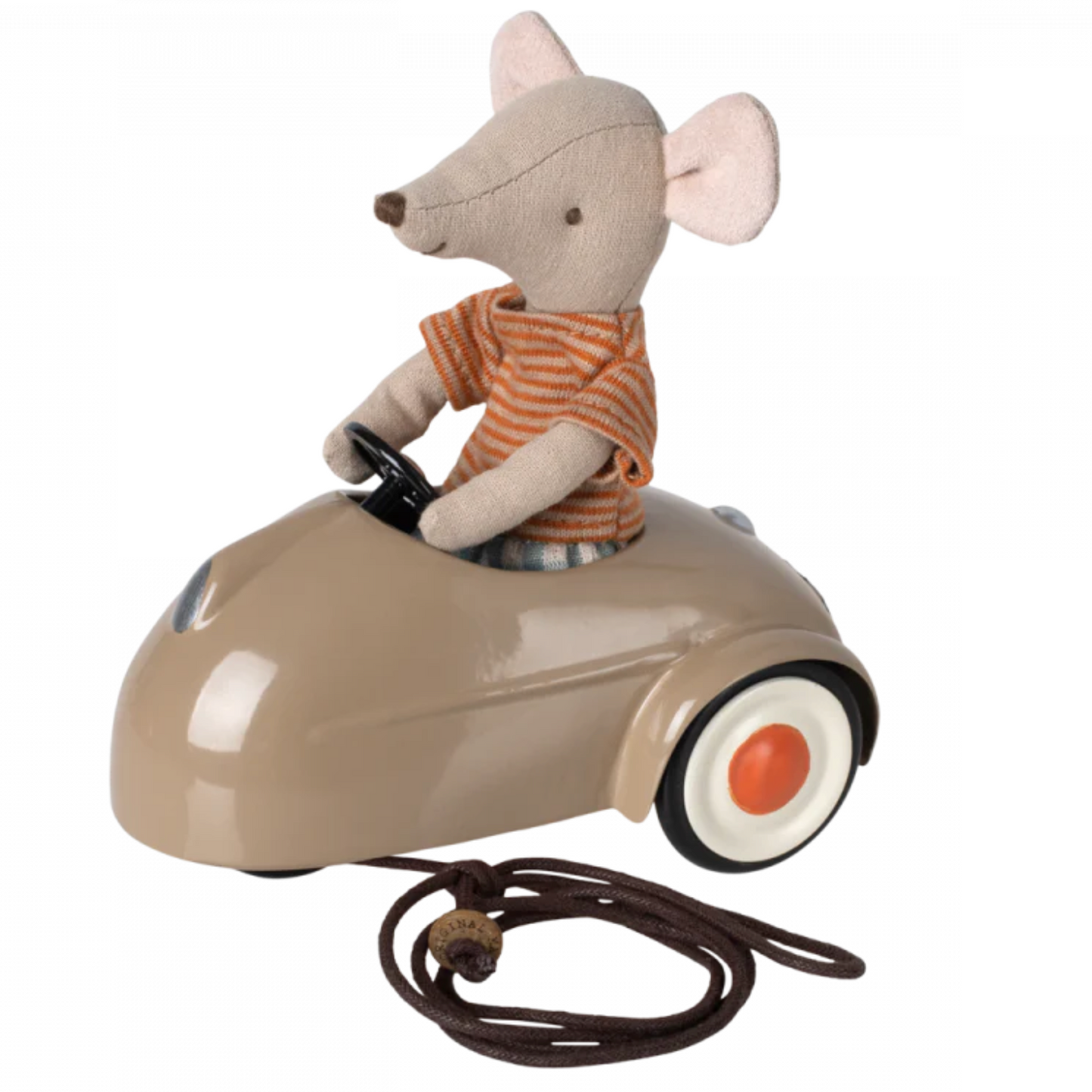 MAILEG Mouse Car - Brown