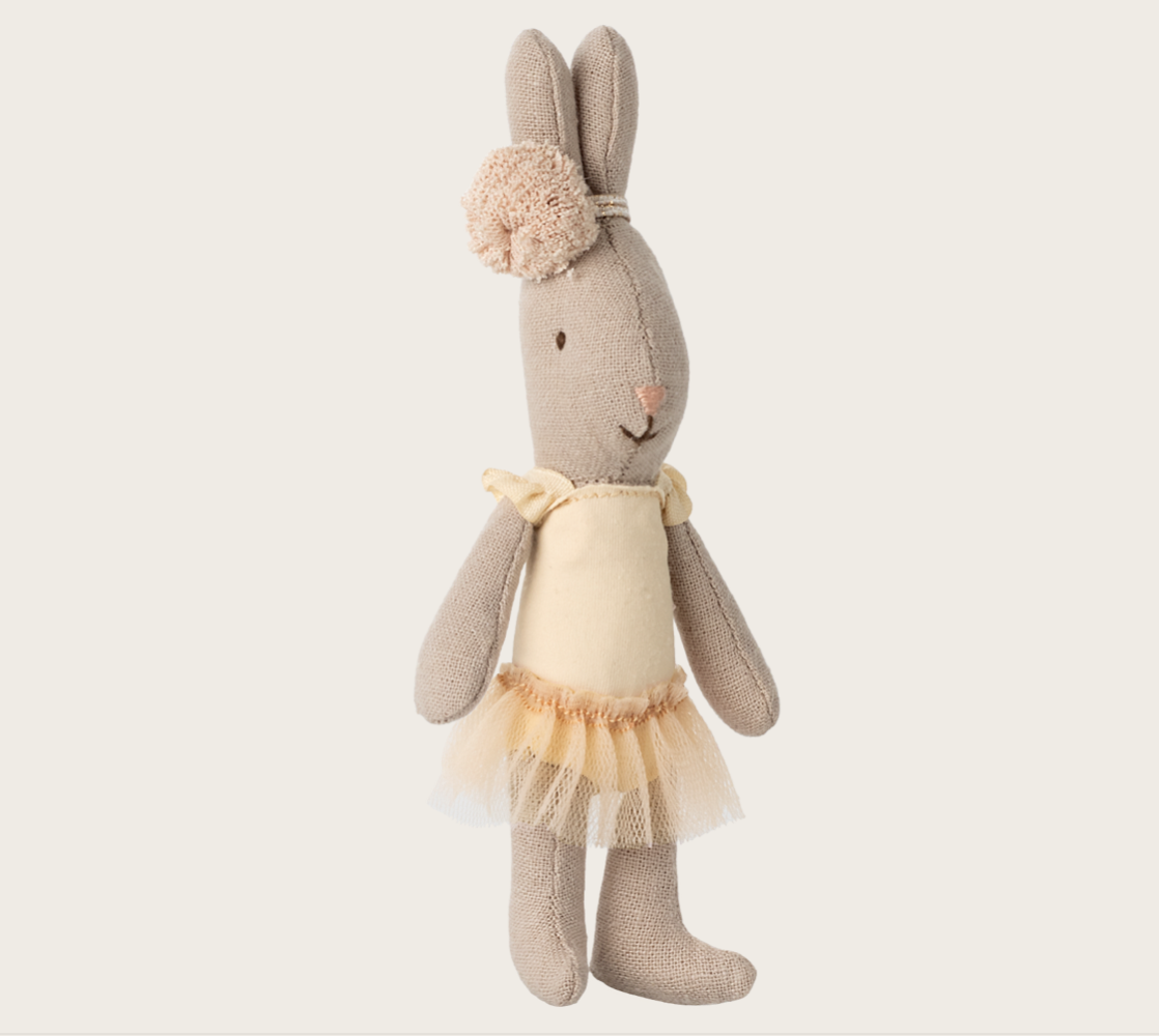 Rabbit, Micro - Ballet suit and skirt Cream by Maileg
