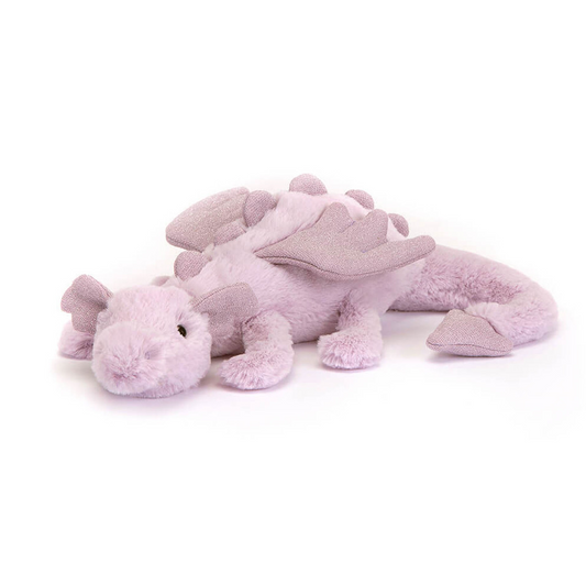 Lavender Dragon Little by Jellycat