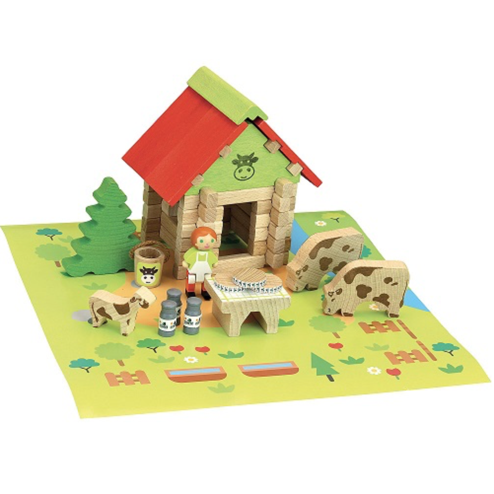 Play - Cheese House 50 pcs by Jeujura