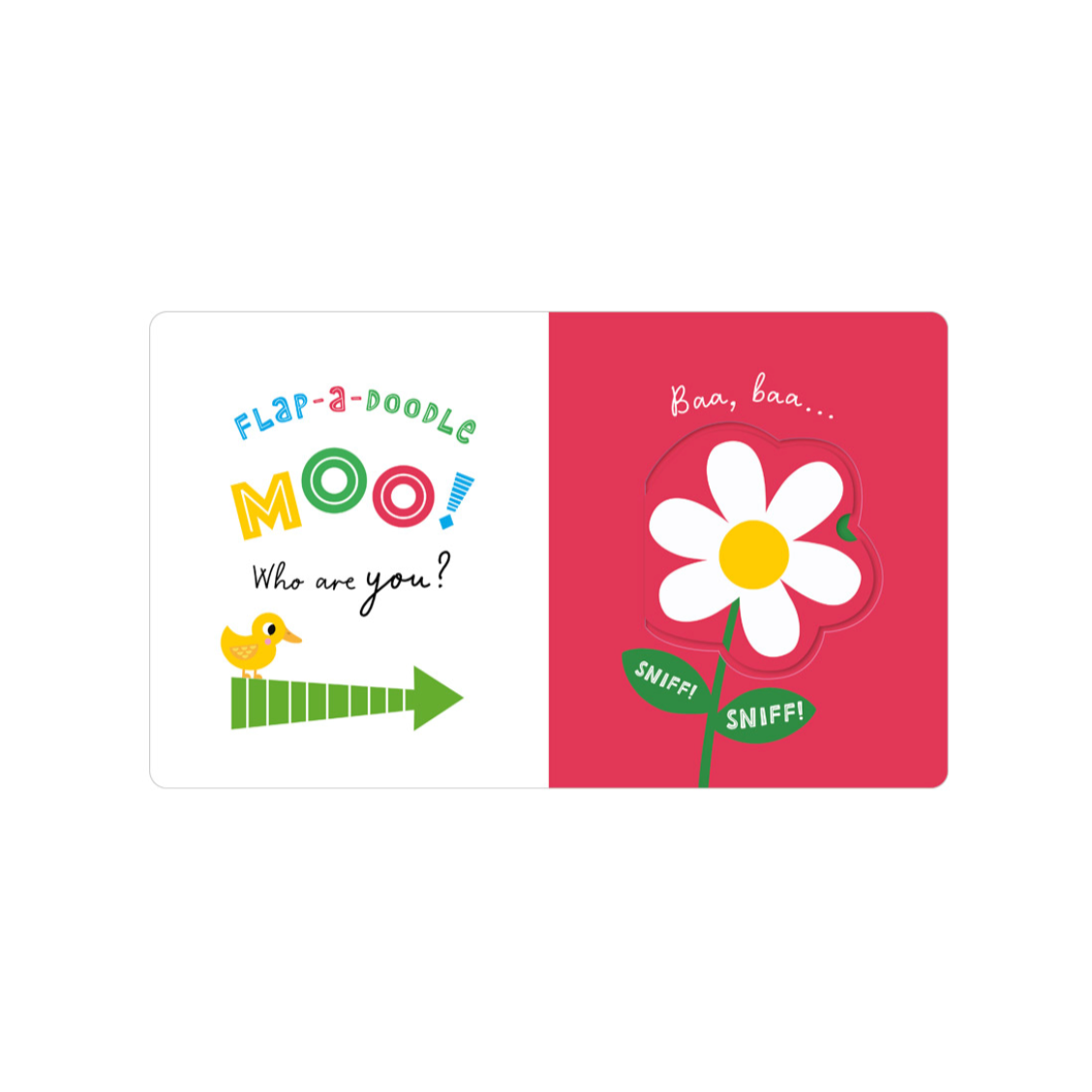 Flap-a-Doodle Moo!