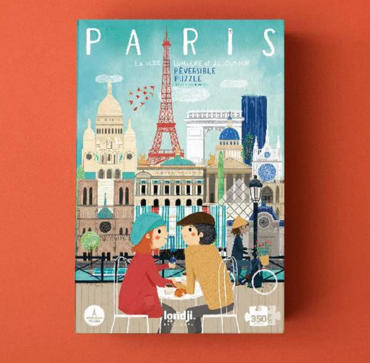 Puzzle - Paris La Ville Lumiere Reversible by Londji