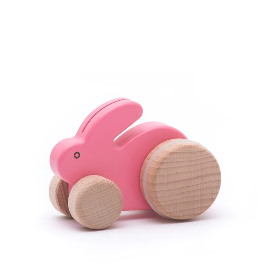 Small Pink Rabbit by Bajo