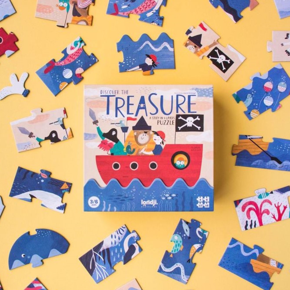 Puzzle - Discover the Treasure By Londji