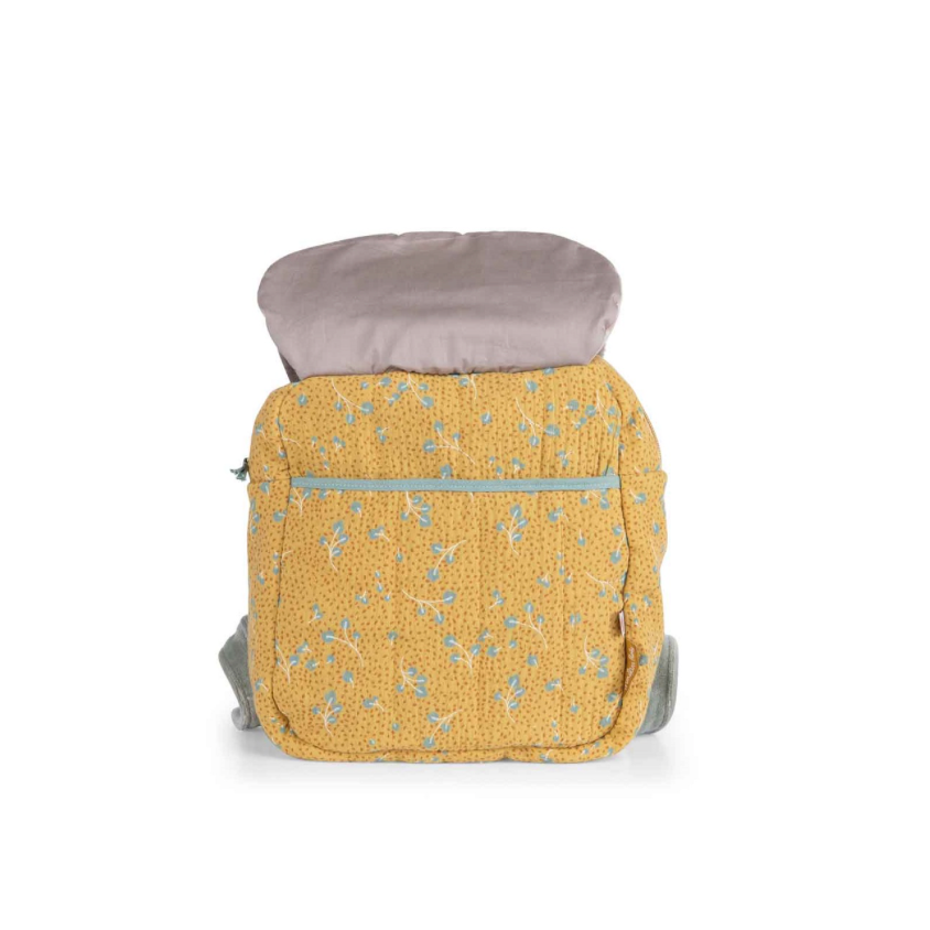 Trois Petits Lapins - Ochre Rabbit Backpack By Moulin Roty