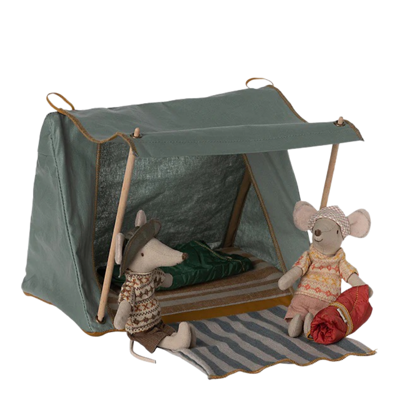 MAILEG Happy Camper Tent, Mouse